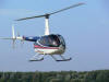 R 44 im Flug